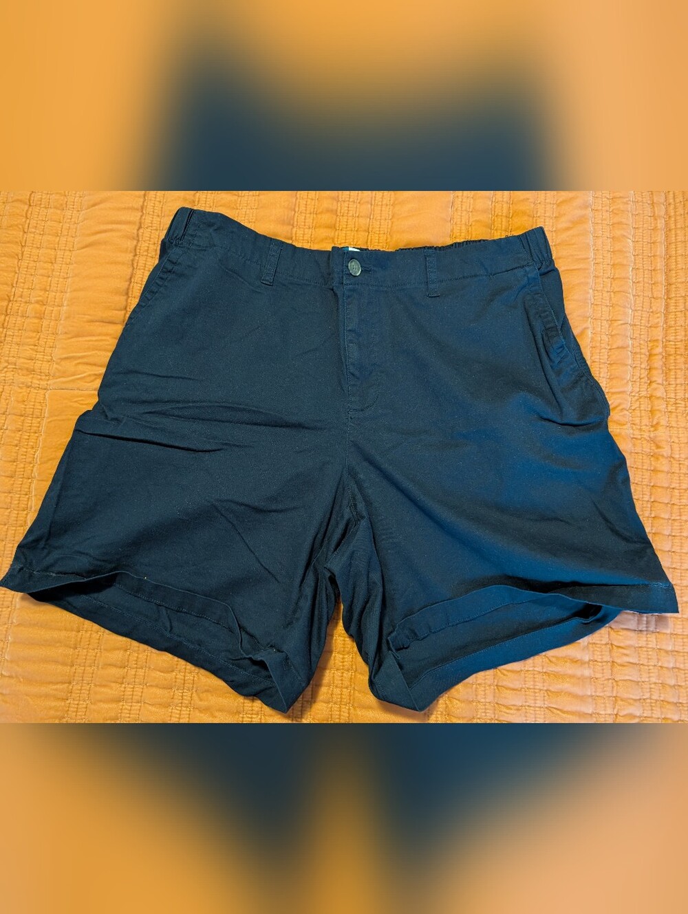 Old Navy Navy Everyday Elastic Waist Shorts